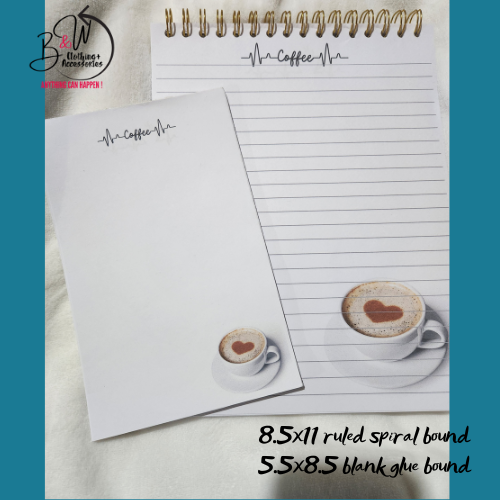 B&W Note Pad Sets