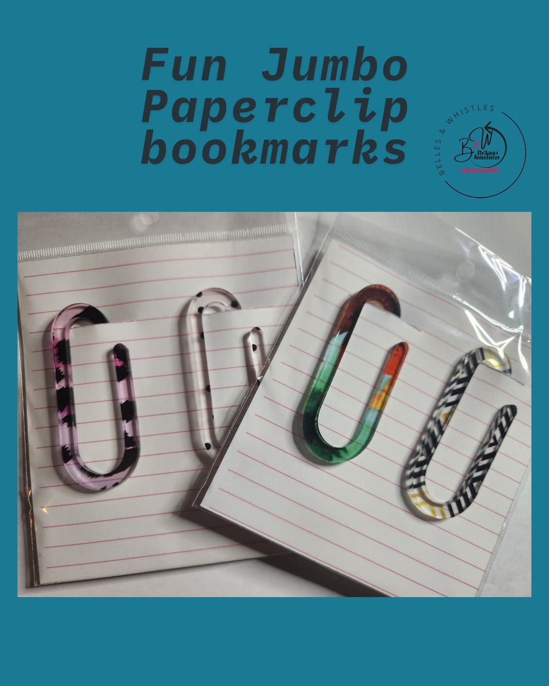Paper Clip Bookmarks