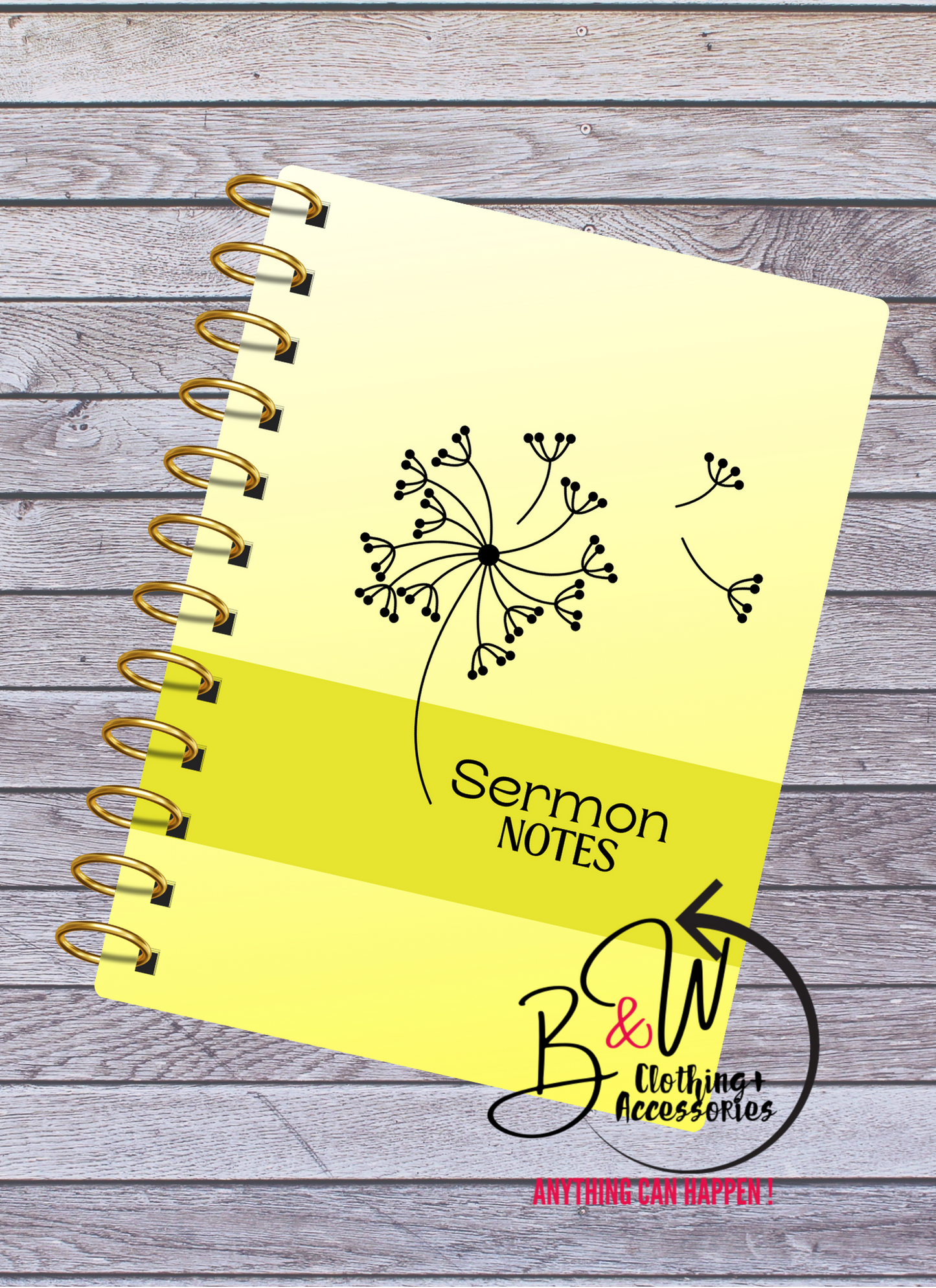 Sermon Notes Journal