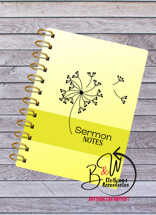 Sermon Notes Journal