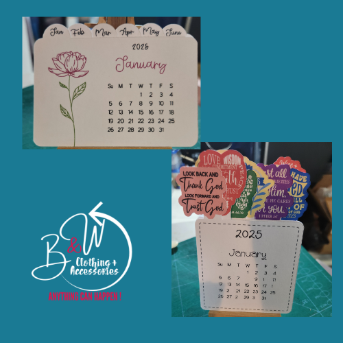 Desktop Calendar Refills