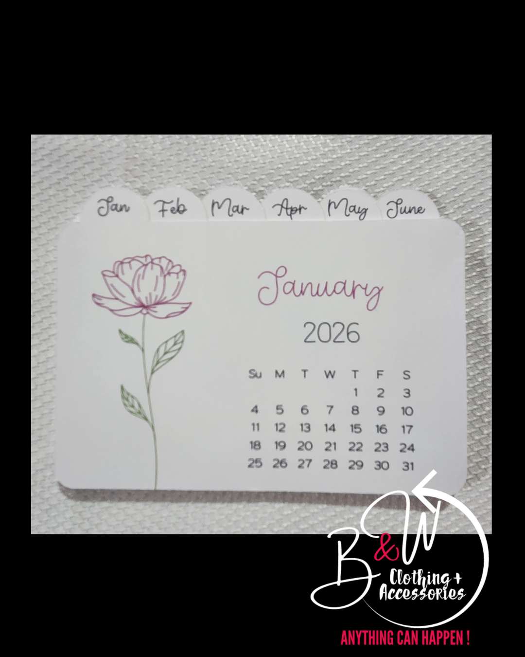 Desktop Calendar Refills