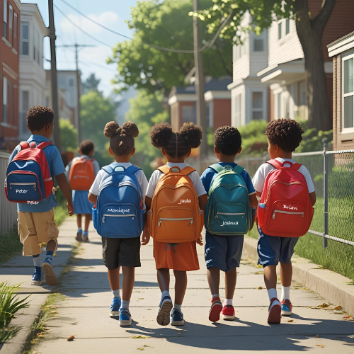 Back to school Print - Name only (Bring your own items)