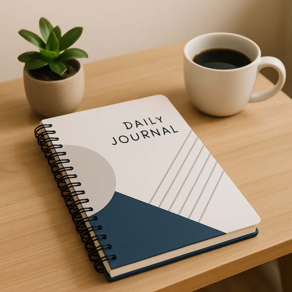 Custom handmade Journal 7x10