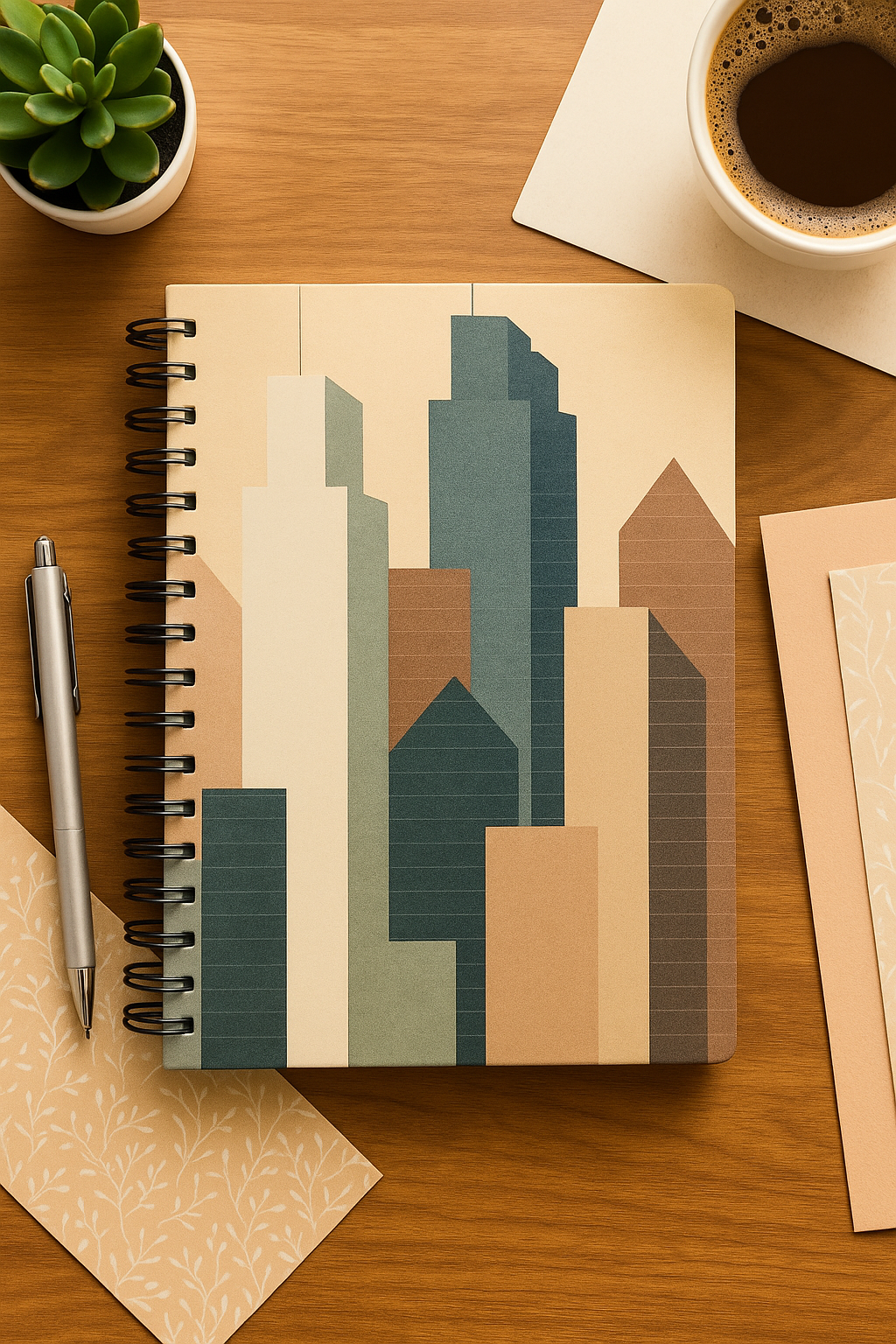 Custom handmade Journal 7x10